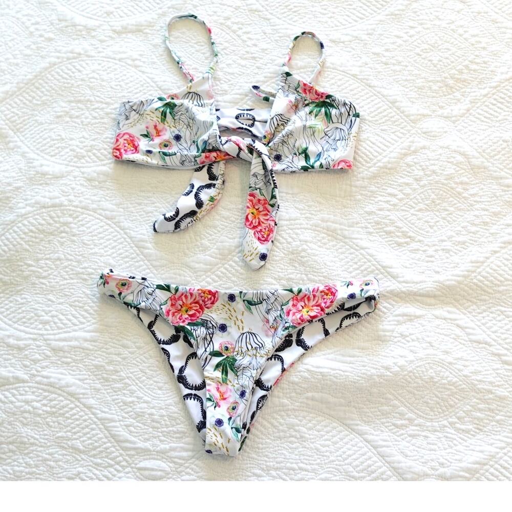 Reversible Cheeky Hipster Bikini 2 pc Bathing suit